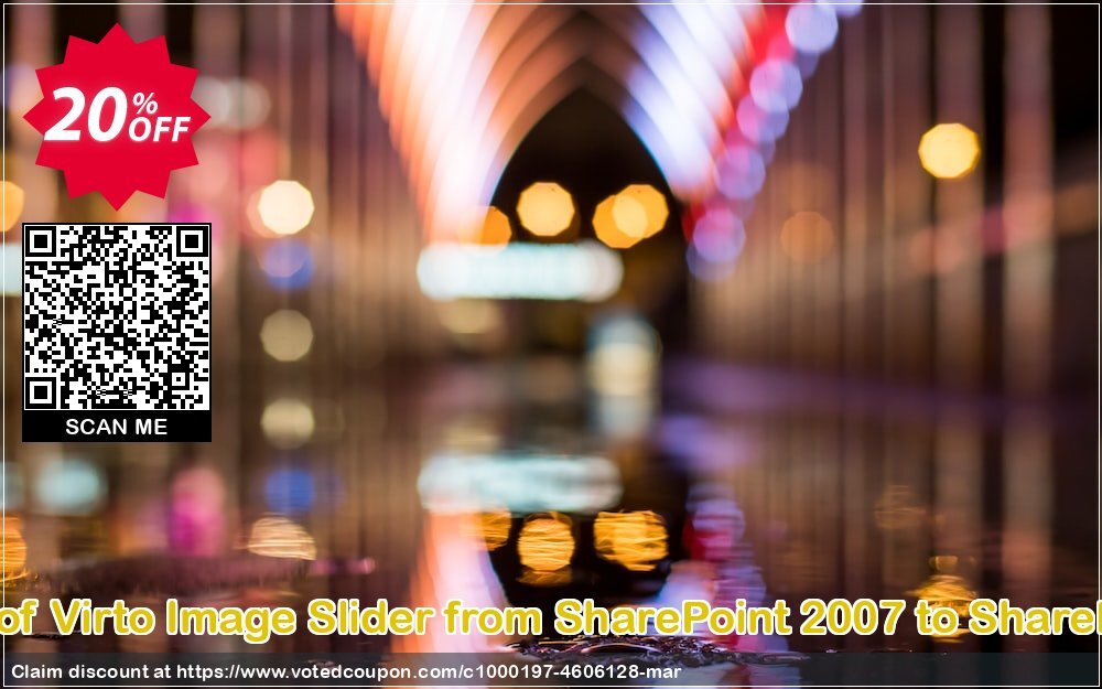 Migration of Virto Image Slider from SharePoint 2007 to SharePoint 2010 Coupon Code Apr 2024, 20% OFF - VotedCoupon