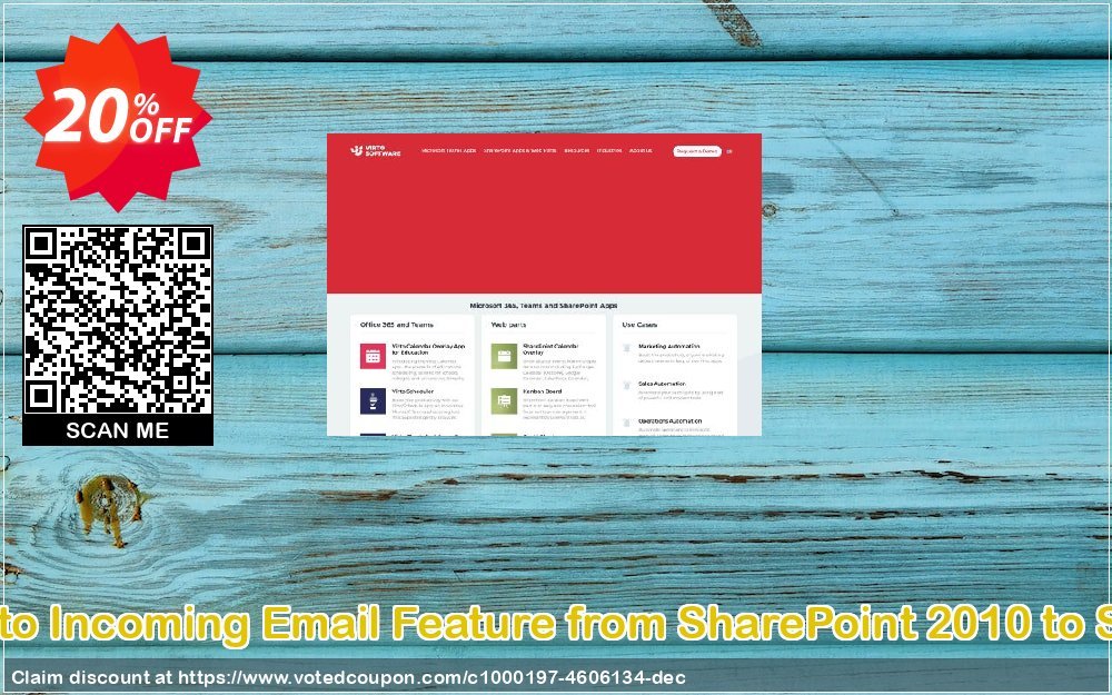Migration of Virto Incoming Email Feature from SharePoint 2010 to SharePoint 2013 Coupon Code Apr 2024, 20% OFF - VotedCoupon