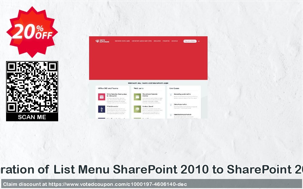 Migration of List Menu SharePoint 2010 to SharePoint 2013 Coupon Code Apr 2024, 20% OFF - VotedCoupon