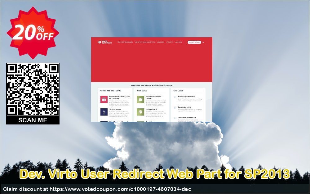 Dev. Virto User Redirect Web Part for SP2013 Coupon Code Apr 2024, 20% OFF - VotedCoupon