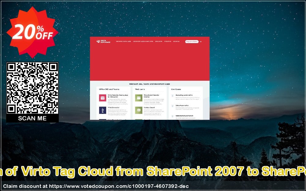 Migration of Virto Tag Cloud from SharePoint 2007 to SharePoint 2010 Coupon Code Apr 2024, 20% OFF - VotedCoupon