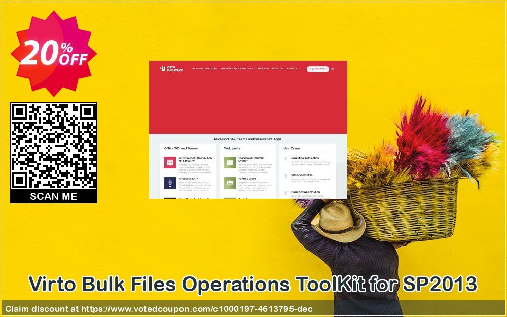Virto Bulk Files Operations ToolKit for SP2013 Coupon Code Apr 2024, 20% OFF - VotedCoupon