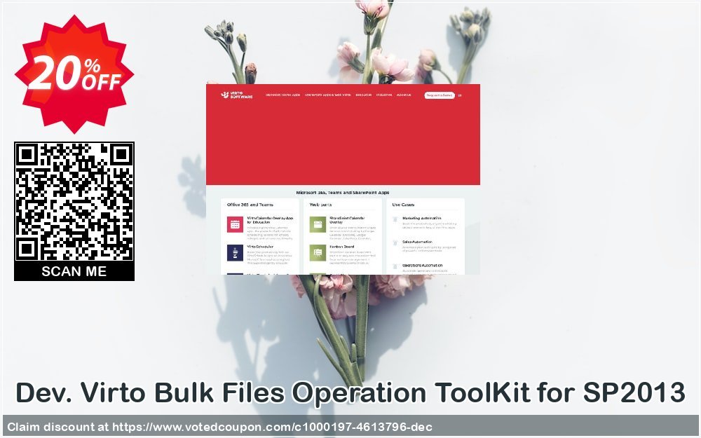 Dev. Virto Bulk Files Operation ToolKit for SP2013 Coupon Code Apr 2024, 20% OFF - VotedCoupon