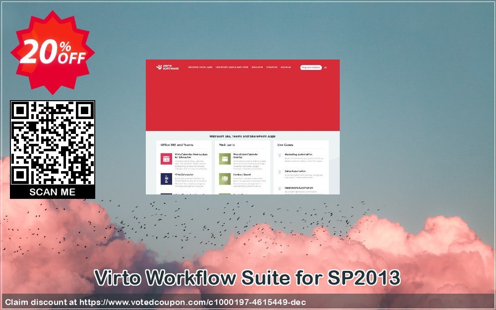 Virto Workflow Suite for SP2013 Coupon Code May 2024, 20% OFF - VotedCoupon