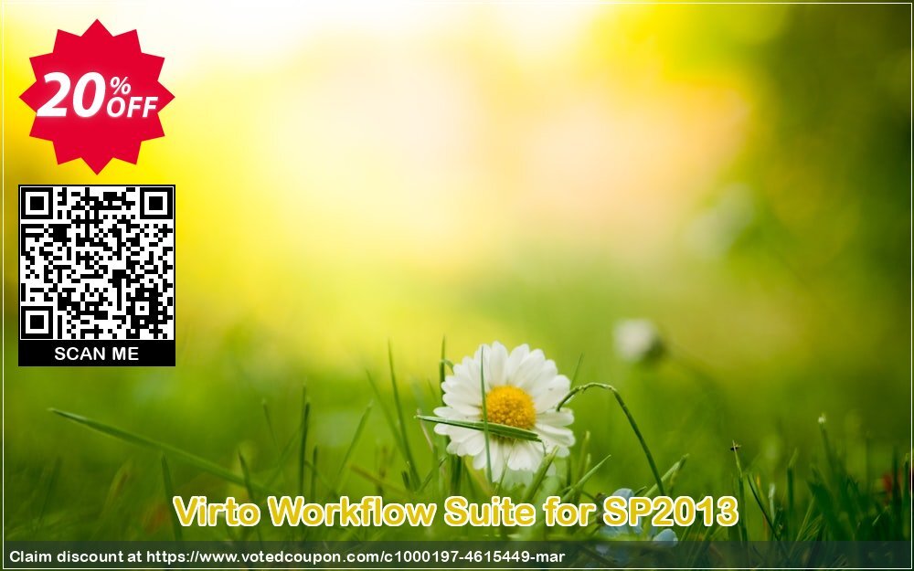 Virto Workflow Suite for SP2013 Coupon, discount Virto Workflow Suite for SP2013 special offer code 2024. Promotion: special offer code of Virto Workflow Suite for SP2013 2024