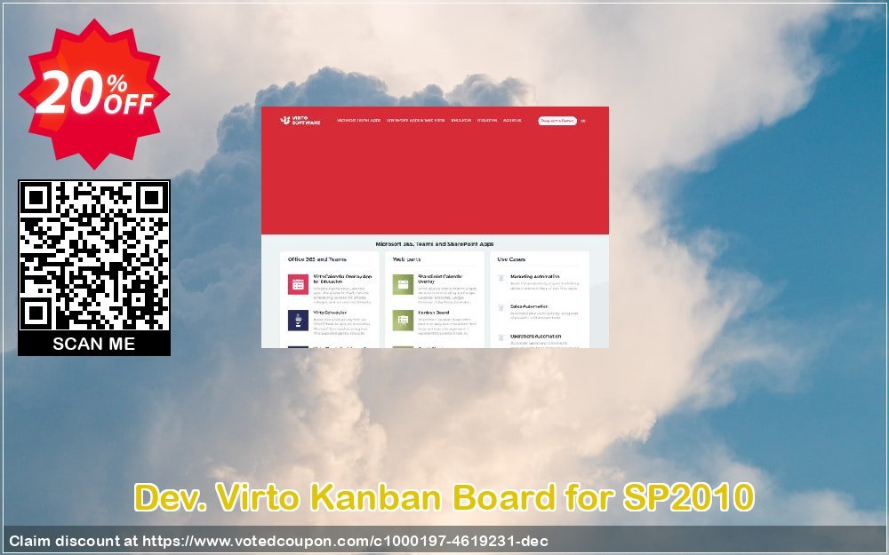 Dev. Virto Kanban Board for SP2010 Coupon Code Apr 2024, 20% OFF - VotedCoupon