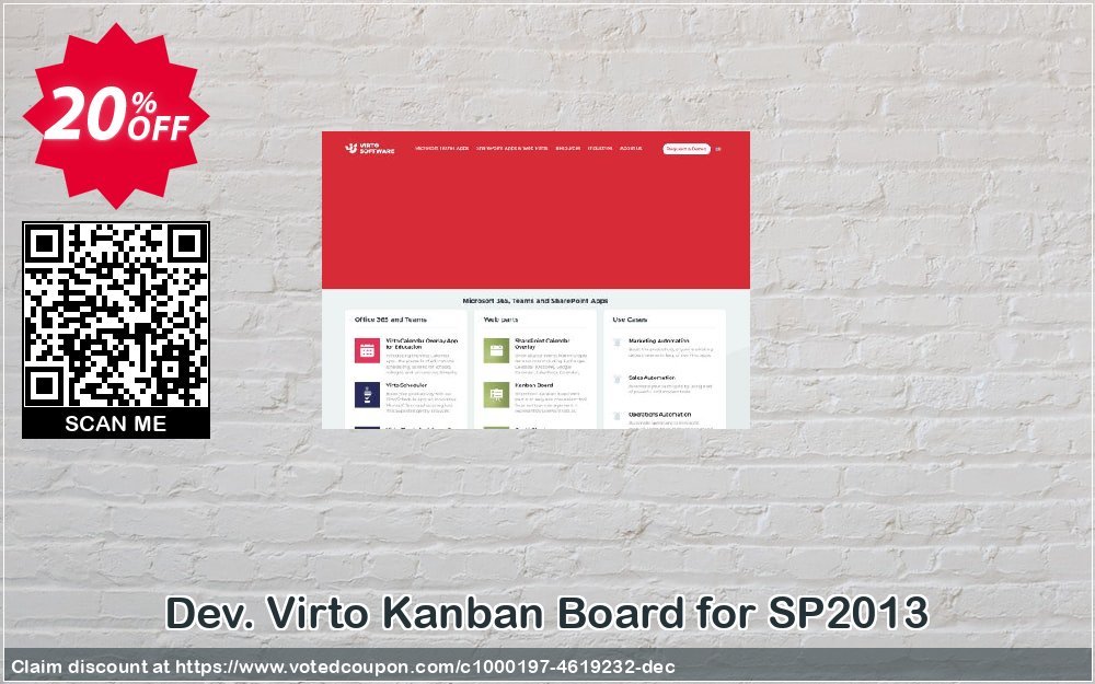 Dev. Virto Kanban Board for SP2013 Coupon Code Apr 2024, 20% OFF - VotedCoupon