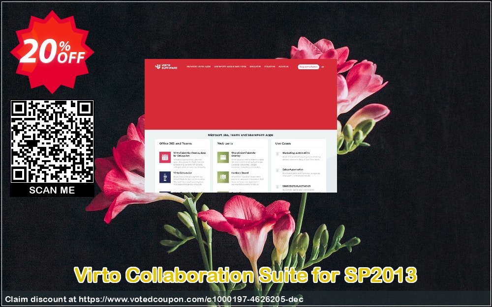 Virto Collaboration Suite for SP2013 Coupon, discount Virto Collaboration Suite for SP2013 wondrous promotions code 2024. Promotion: wondrous promotions code of Virto Collaboration Suite for SP2013 2024