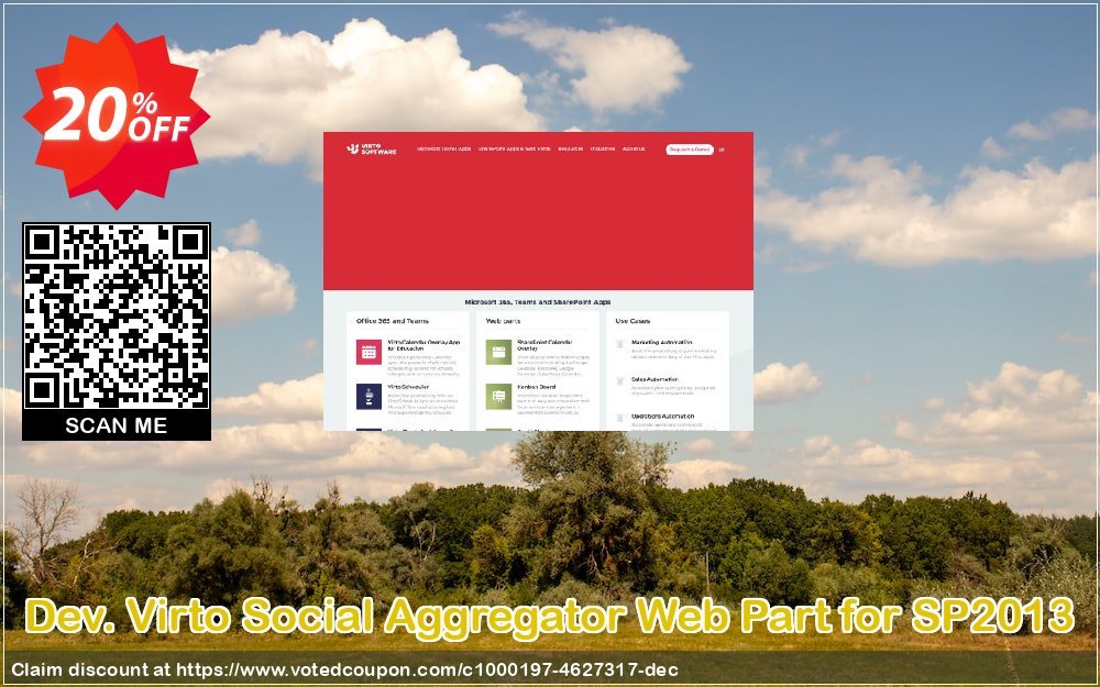 Dev. Virto Social Aggregator Web Part for SP2013 Coupon Code Apr 2024, 20% OFF - VotedCoupon