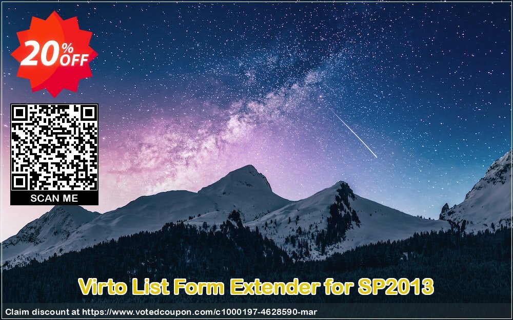 Virto List Form Extender for SP2013 Coupon, discount Virto List Form Extender for SP2013 stirring promo code 2024. Promotion: stirring promo code of Virto List Form Extender for SP2013 2024