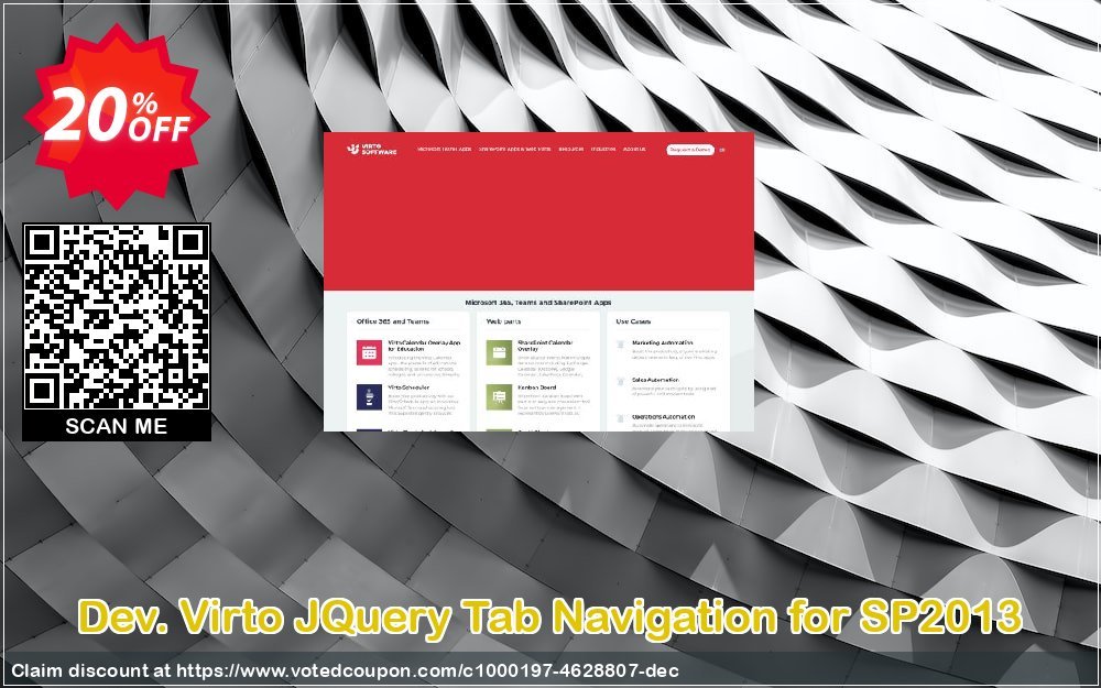 Dev. Virto JQuery Tab Navigation for SP2013 Coupon, discount Dev. Virto JQuery Tab Navigation for SP2013 amazing promo code 2024. Promotion: amazing promo code of Dev. Virto JQuery Tab Navigation for SP2013 2024