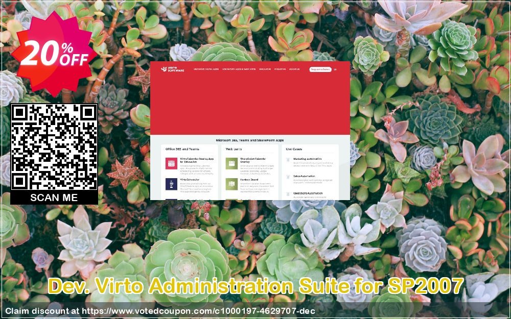 Dev. Virto Administration Suite for SP2007 Coupon, discount Dev. Virto Administration Suite for SP2007 big deals code 2024. Promotion: big deals code of Dev. Virto Administration Suite for SP2007 2024
