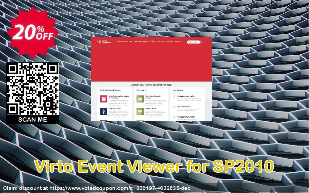 Virto Event Viewer for SP2010 Coupon, discount Virto Event Viewer for SP2010 big sales code 2024. Promotion: big sales code of Virto Event Viewer for SP2010 2024