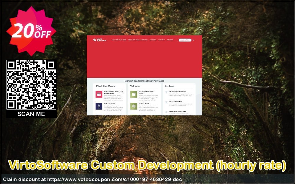 VirtoSoftware Custom Development, hourly rate  Coupon, discount VirtoSoftware Custom Development (hourly rate) wonderful deals code 2024. Promotion: wonderful deals code of VirtoSoftware Custom Development (hourly rate) 2024