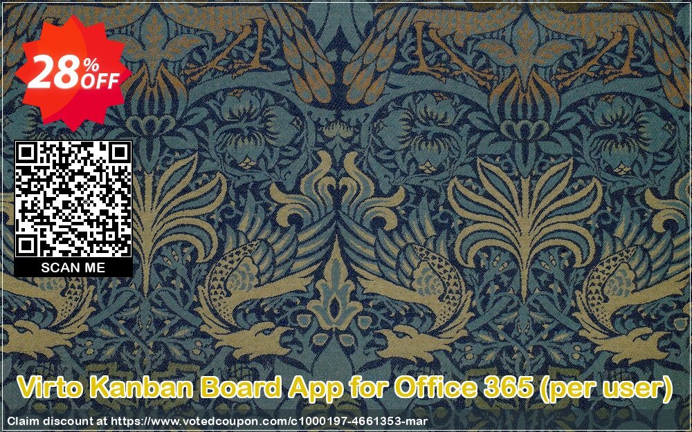 Virto Kanban Board App for Office 365, per user  Coupon, discount Virto Kanban Board App for Office 365 (per user) super sales code 2024. Promotion: super sales code of Virto Kanban Board App for Office 365 (per user) 2024