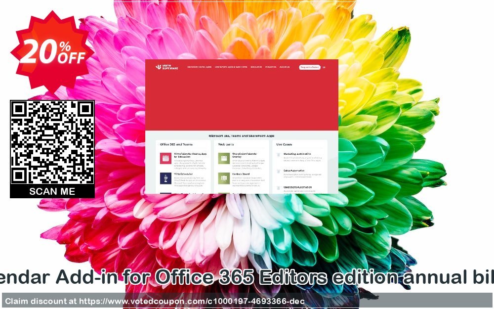Calendar Add-in for Office 365 Editors edition annual billing Coupon Code Apr 2024, 20% OFF - VotedCoupon