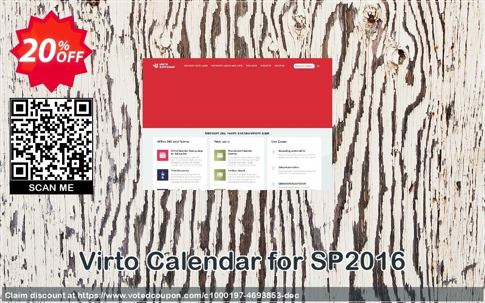 Virto Calendar for SP2016 Coupon, discount Virto Calendar for SP2016 best promotions code 2024. Promotion: best promotions code of Virto Calendar for SP2016 2024