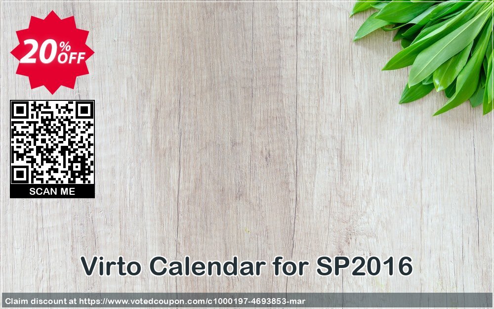 Virto Calendar for SP2016 Coupon Code Jun 2024, 20% OFF - VotedCoupon