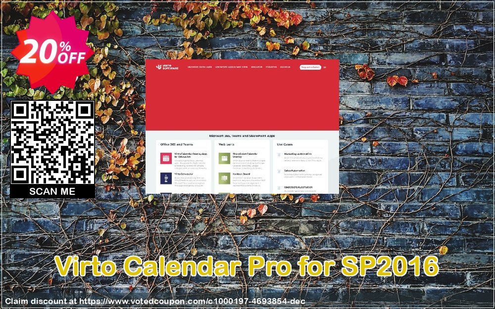 Virto Calendar Pro for SP2016 Coupon Code Apr 2024, 20% OFF - VotedCoupon