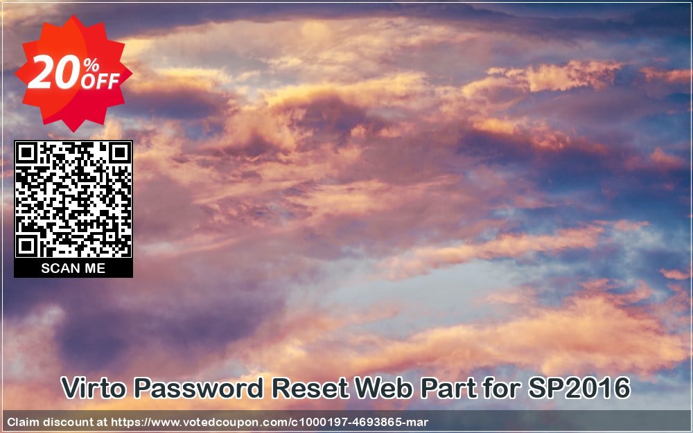 Virto Password Reset Web Part for SP2016 Coupon Code Apr 2024, 20% OFF - VotedCoupon