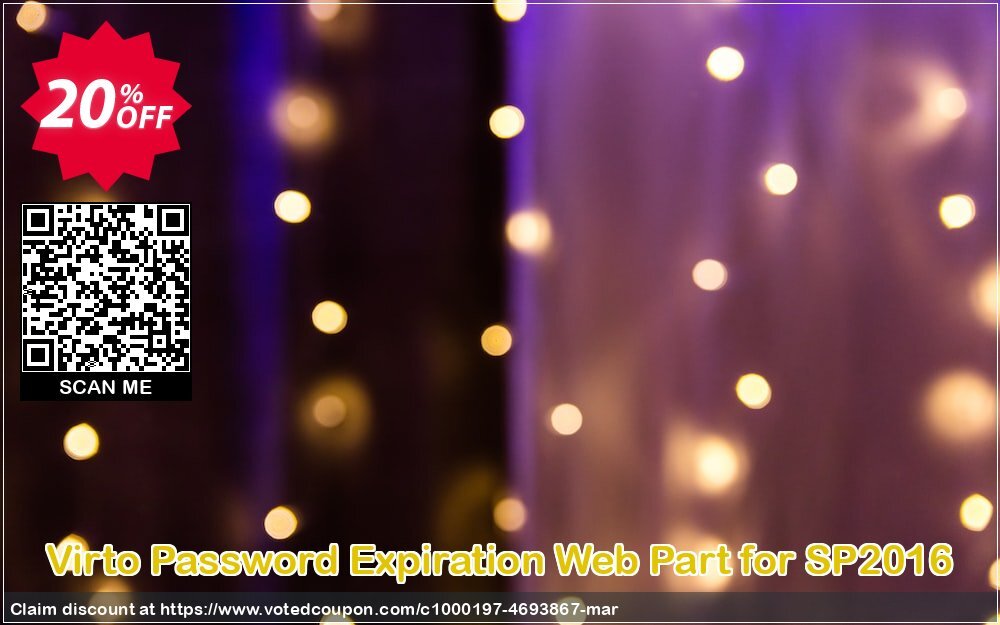 Virto Password Expiration Web Part for SP2016 Coupon, discount Virto Password Expiration Web Part for SP2016 fearsome promotions code 2024. Promotion: fearsome promotions code of Virto Password Expiration Web Part for SP2016 2024