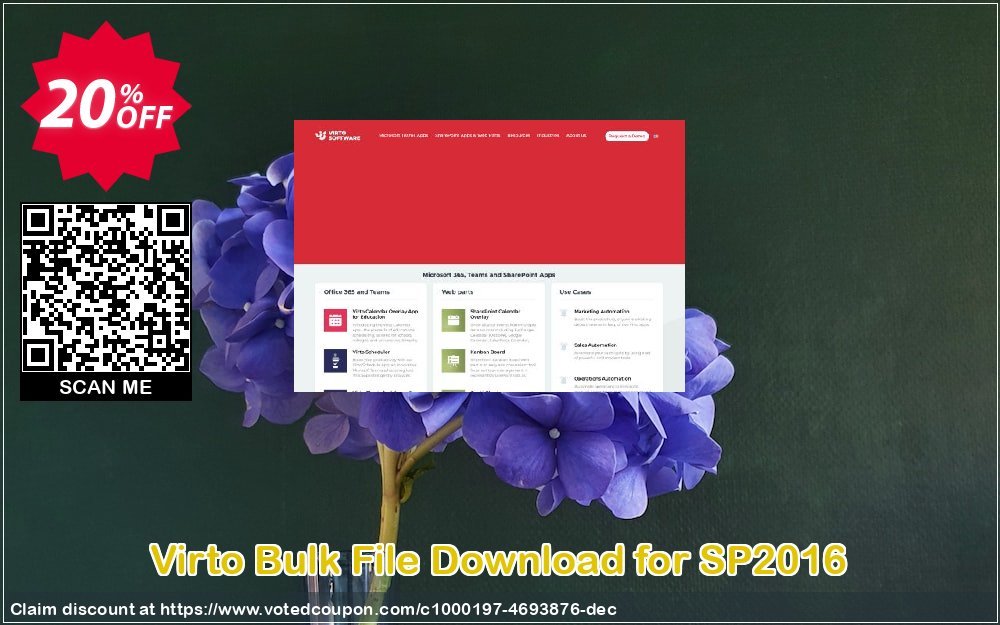 Virto Bulk File Download for SP2016 Coupon Code Apr 2024, 20% OFF - VotedCoupon