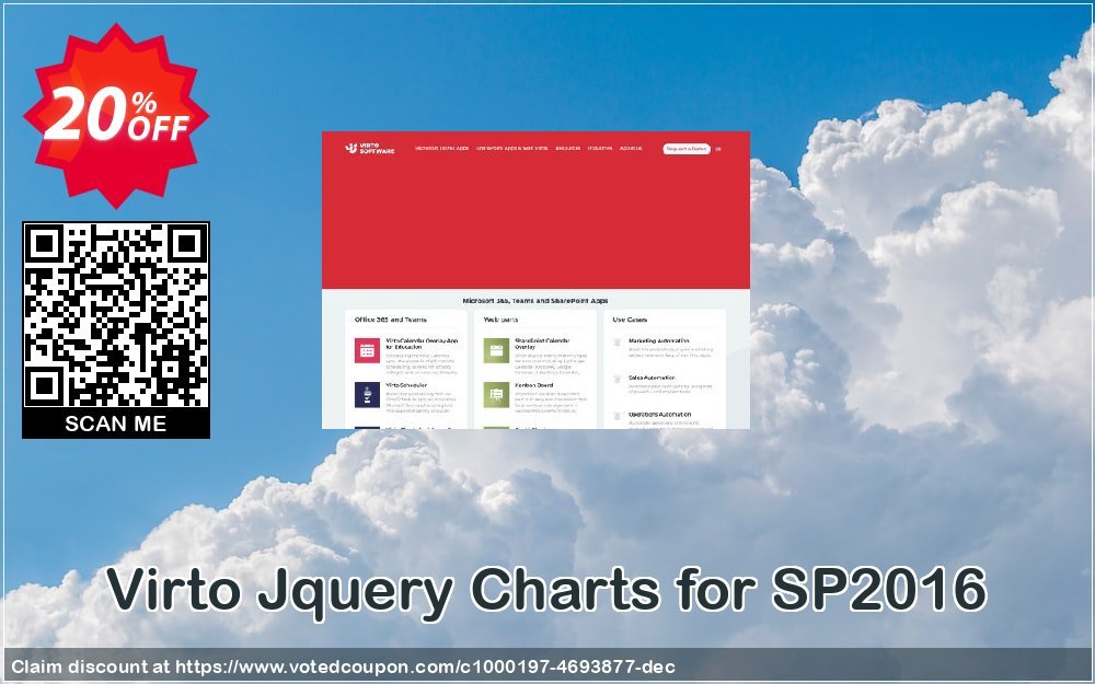 Virto Jquery Charts for SP2016 Coupon, discount Virto Jquery Charts for SP2016 big offer code 2024. Promotion: big offer code of Virto Jquery Charts for SP2016 2024