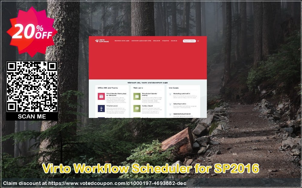 Virto Workflow Scheduler for SP2016 Coupon, discount Virto Workflow Scheduler for SP2016 wonderful sales code 2024. Promotion: wonderful sales code of Virto Workflow Scheduler for SP2016 2024
