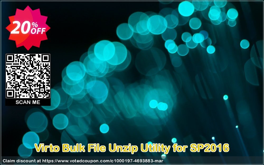 Virto Bulk File Unzip Utility for SP2016 Coupon, discount Virto Bulk File Unzip Utility for SP2016 amazing deals code 2024. Promotion: amazing deals code of Virto Bulk File Unzip Utility for SP2016 2024