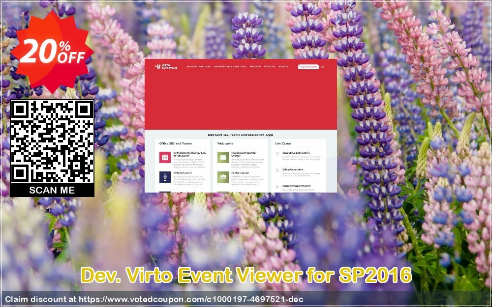 Dev. Virto Event Viewer for SP2016 Coupon, discount Dev. Virto Event Viewer for SP2016 stirring promotions code 2024. Promotion: stirring promotions code of Dev. Virto Event Viewer for SP2016 2024