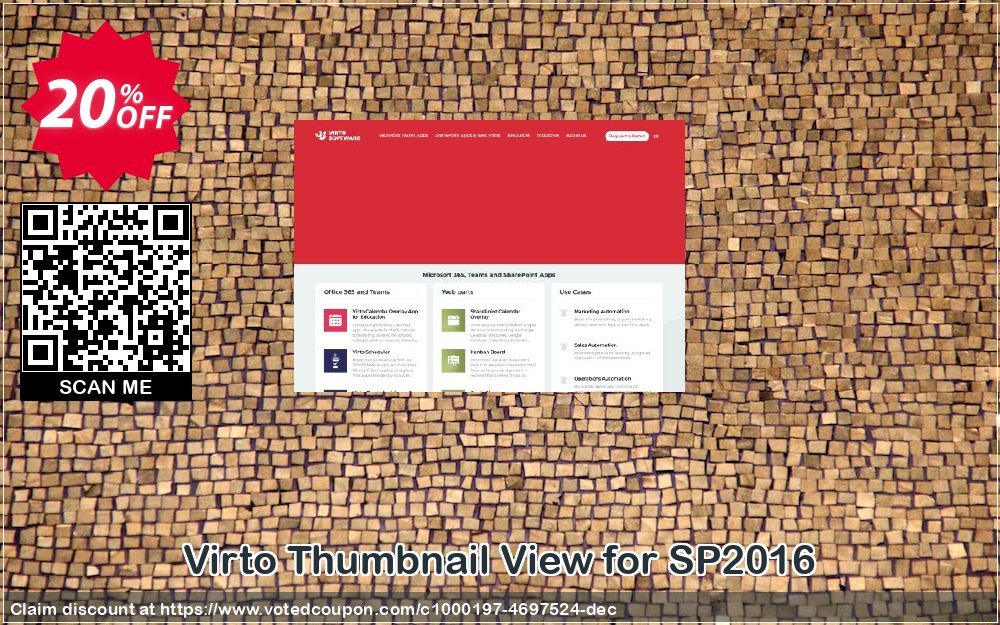 Virto Thumbnail View for SP2016 Coupon, discount Virto Thumbnail View for SP2016 fearsome offer code 2024. Promotion: fearsome offer code of Virto Thumbnail View for SP2016 2024