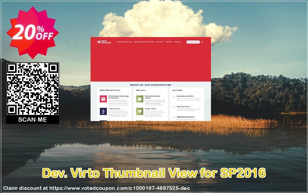 Dev. Virto Thumbnail View for SP2016 Coupon, discount Dev. Virto Thumbnail View for SP2016 dreaded discount code 2024. Promotion: dreaded discount code of Dev. Virto Thumbnail View for SP2016 2024