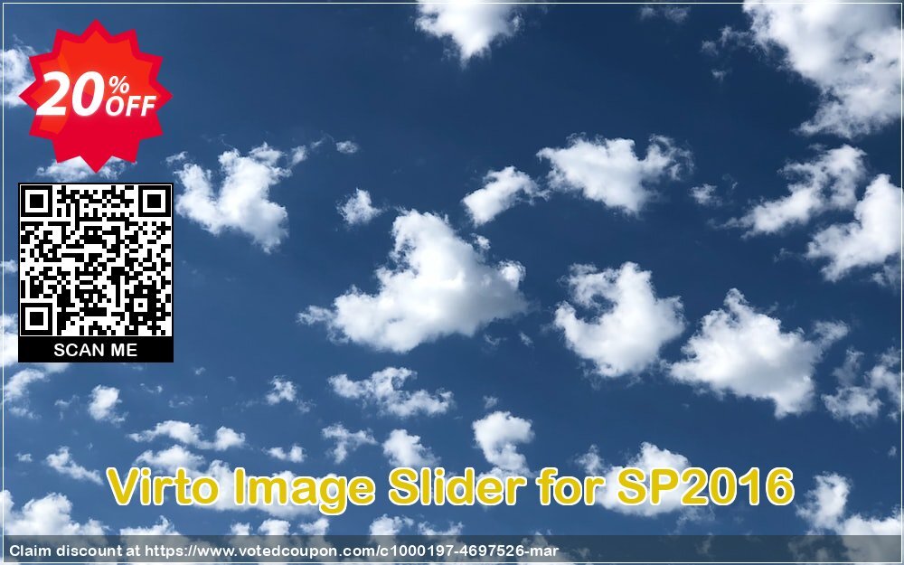 Virto Image Slider for SP2016 Coupon, discount Virto Image Slider for SP2016 excellent promo code 2024. Promotion: excellent promo code of Virto Image Slider for SP2016 2024