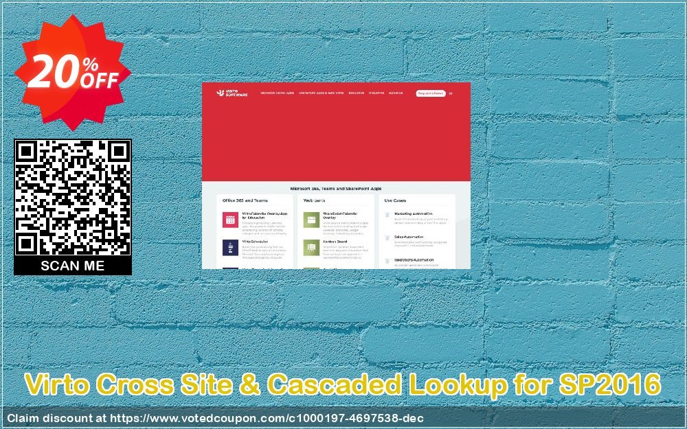 Virto Cross Site & Cascaded Lookup for SP2016 Coupon, discount Virto Cross Site & Cascaded Lookup for SP2016 awesome offer code 2024. Promotion: awesome offer code of Virto Cross Site & Cascaded Lookup for SP2016 2024
