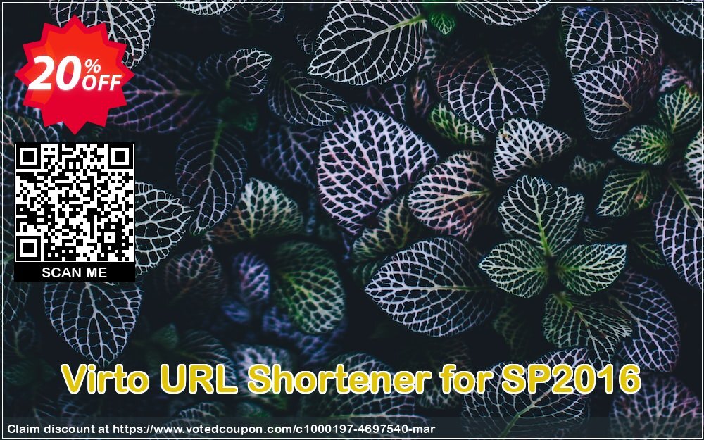 Virto URL Shortener for SP2016 Coupon, discount Virto URL Shortener for SP2016 amazing promo code 2024. Promotion: amazing promo code of Virto URL Shortener for SP2016 2024