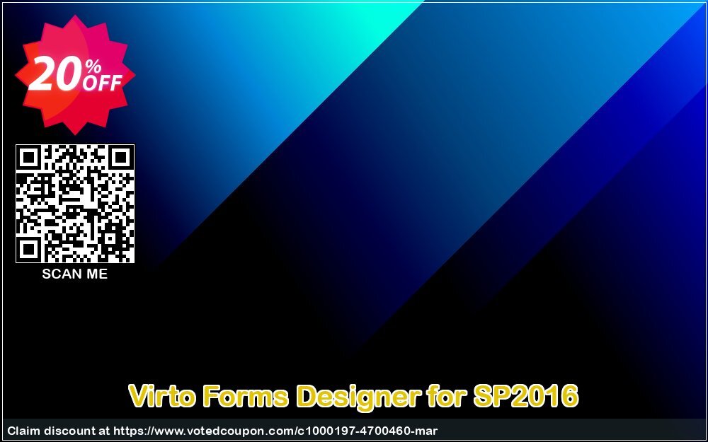 Virto Forms Designer for SP2016 Coupon Code Apr 2024, 20% OFF - VotedCoupon