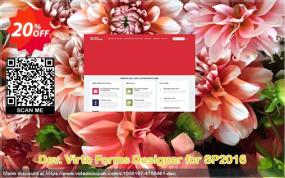 Dev. Virto Forms Designer for SP2016 Coupon Code Apr 2024, 20% OFF - VotedCoupon