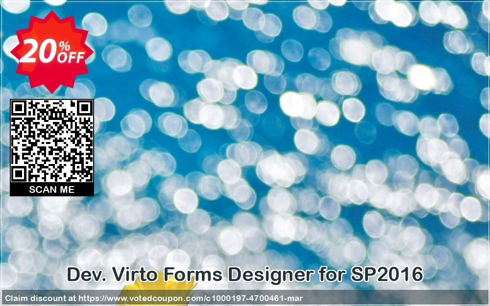 Dev. Virto Forms Designer for SP2016 Coupon, discount Dev. Virto Forms Designer for SP2016 amazing promotions code 2024. Promotion: amazing promotions code of Dev. Virto Forms Designer for SP2016 2024