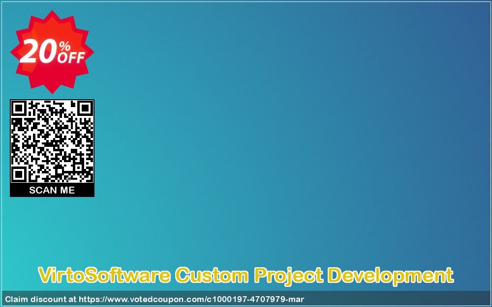 VirtoSoftware Custom Project Development Coupon, discount VirtoSoftware Custom Project Development exclusive promotions code 2024. Promotion: exclusive promotions code of VirtoSoftware Custom Project Development 2024