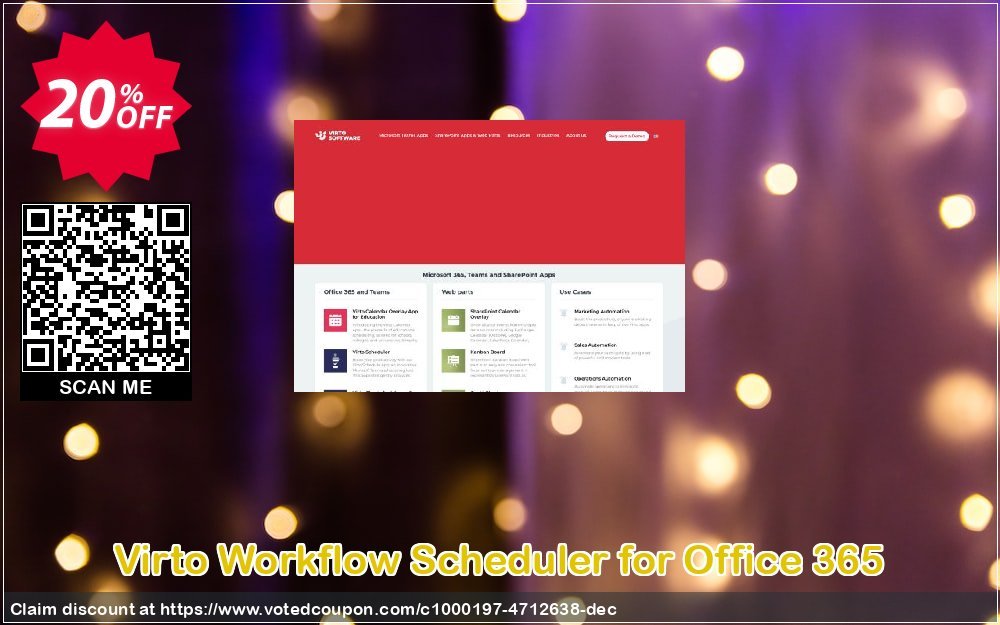 Virto Workflow Scheduler for Office 365 Coupon Code Apr 2024, 20% OFF - VotedCoupon