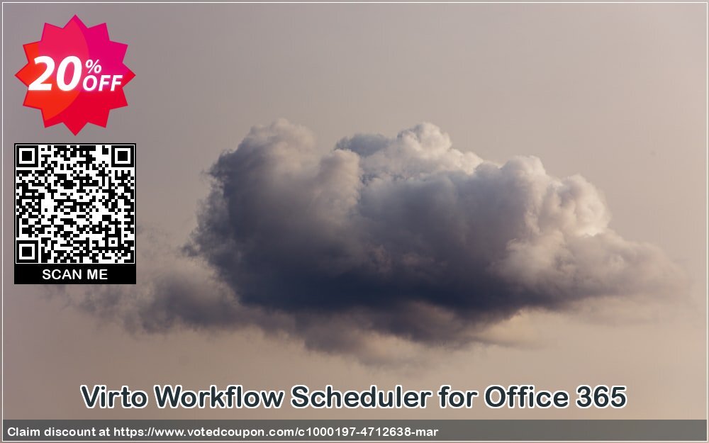 Virto Workflow Scheduler for Office 365 Coupon, discount Virto Workflow Scheduler for Office 365 marvelous discount code 2024. Promotion: marvelous discount code of Virto Workflow Scheduler for Office 365 2024