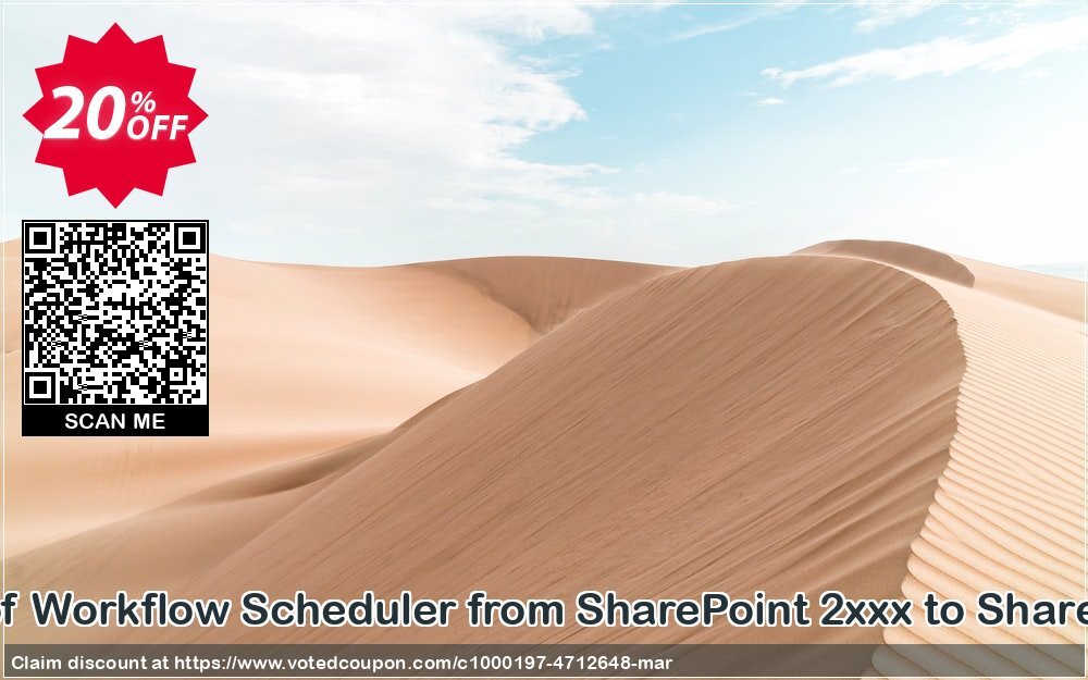 Migration of Workflow Scheduler from SharePoint 2xxx to SharePoint 2016 Coupon, discount Migration of Workflow Scheduler from SharePoint 2xxx to SharePoint 2016 exclusive promotions code 2024. Promotion: exclusive promotions code of Migration of Workflow Scheduler from SharePoint 2xxx to SharePoint 2016 2024