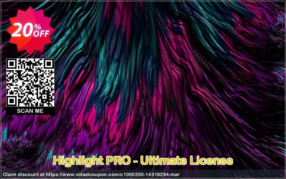 Highlight PRO - Ultimate Plan Coupon, discount Highlight PRO - Ultimate License Exclusive discounts code 2024. Promotion: super sales code of Highlight PRO - Ultimate License 2024