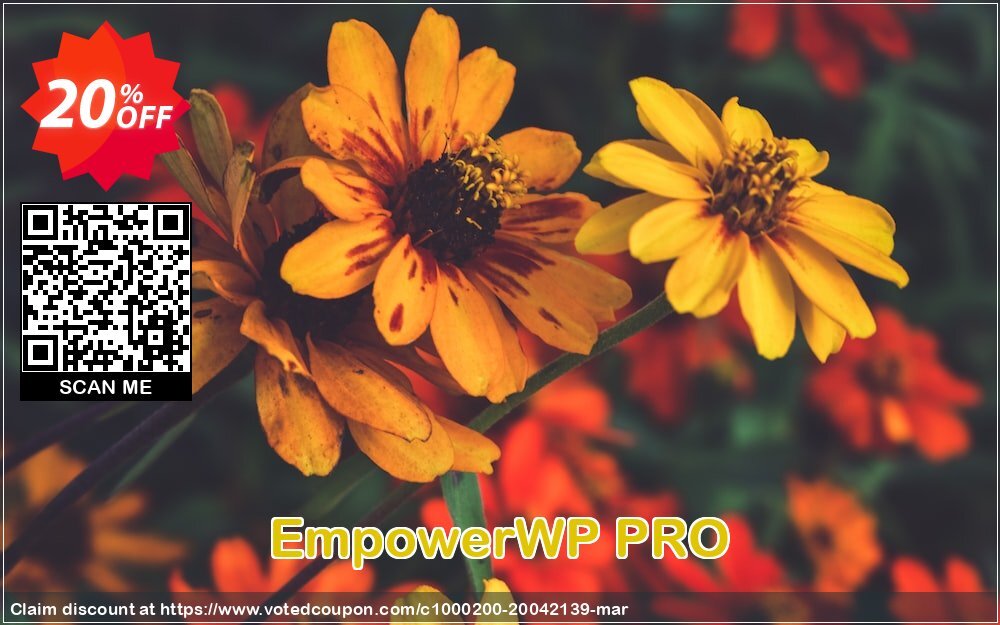 EmpowerWP PRO Coupon, discount EmpowerWP PRO - Standard License Best promotions code 2024. Promotion: wondrous deals code of EmpowerWP PRO - Standard License 2024