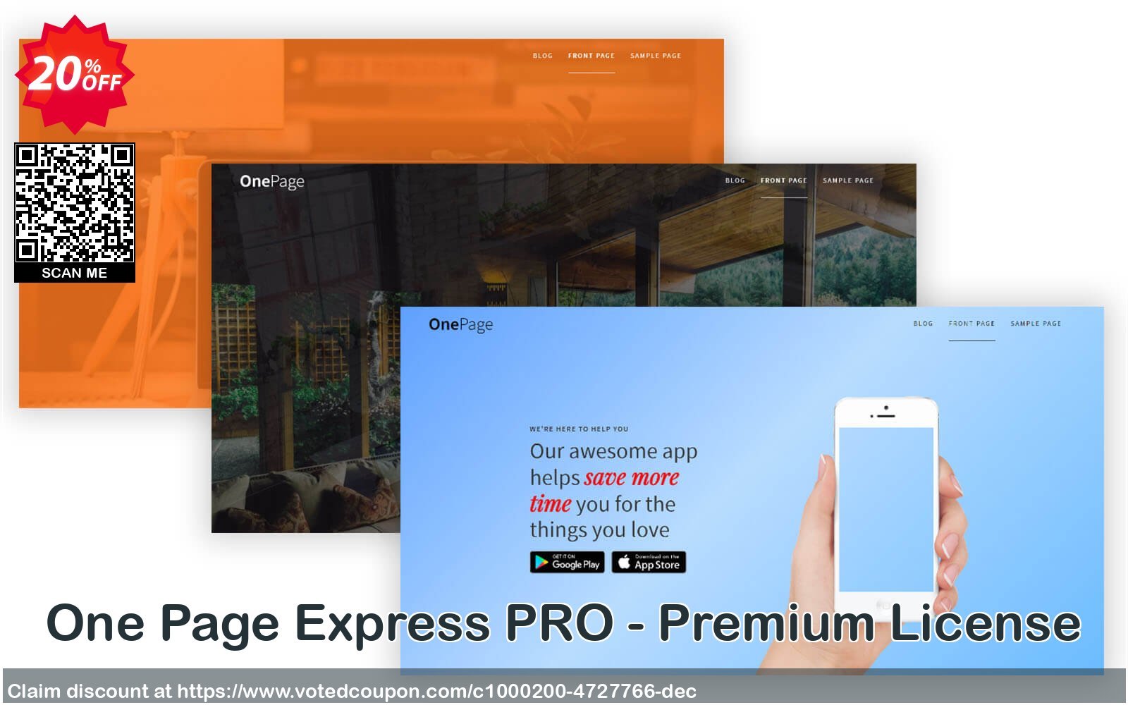 One Page Express PRO - Premium Plan Coupon, discount One Page Express PRO - Premium License Excellent offer code 2023. Promotion: stirring promo code of One Page Express PRO - Premium License 2023