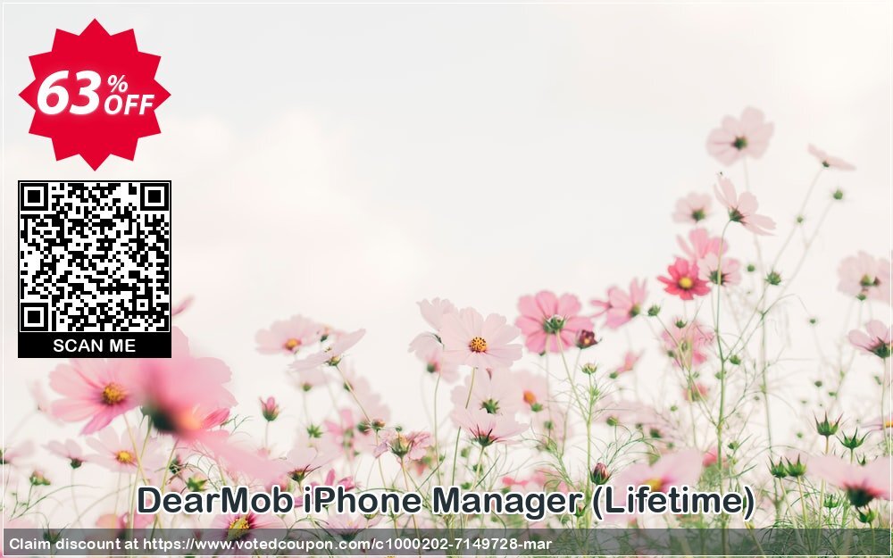 DearMob iPhone Manager, Lifetime  Coupon, discount DearMob iPhone Manager - Lifetime 1PC exclusive deals code 2024. Promotion: exclusive deals code of DearMob iPhone Manager - Lifetime 1PC 2024