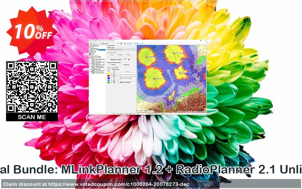 Special Bundle: MLinkPlanner 1.2 + RadioPlanner 2.1 Unlimited Coupon, discount MLinkPlanner 1.2 Single User license unlimited + RadioPlanner 2.1 Single User license unlimited awful deals code 2024. Promotion: awful deals code of MLinkPlanner 1.2 Single User license unlimited + RadioPlanner 2.1 Single User license unlimited 2024