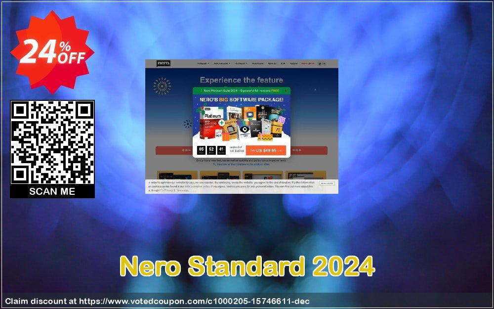 Nero Standard 2020 Coupon, discount Nero Standard 2023 excellent offer code 2023. Promotion: excellent offer code of Nero Standard 2023 2023