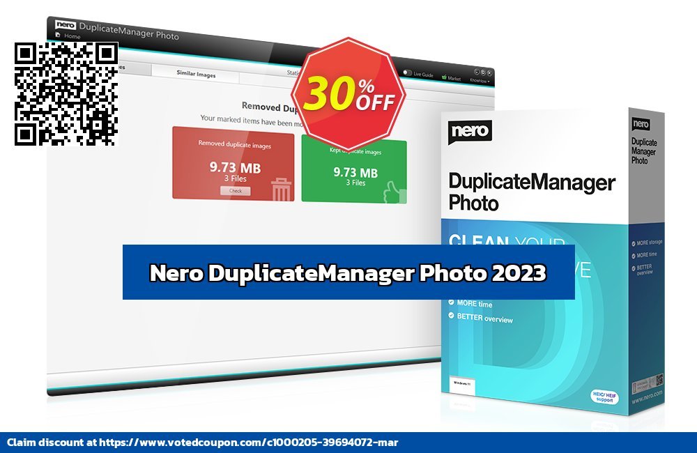 Nero DuplicateManager Photo 2023 Coupon, discount 30% OFF Nero DuplicateManager Photo 2023, verified. Promotion: Staggering deals code of Nero DuplicateManager Photo 2023, tested & approved