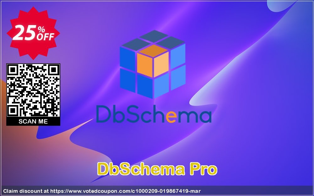 DbSchema Pro Coupon, discount 25% OFF DbSchema Pro, verified. Promotion: Formidable discounts code of DbSchema Pro, tested & approved